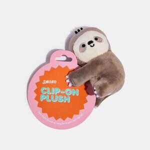 Smoko Sloan Sloth Clip On Plush